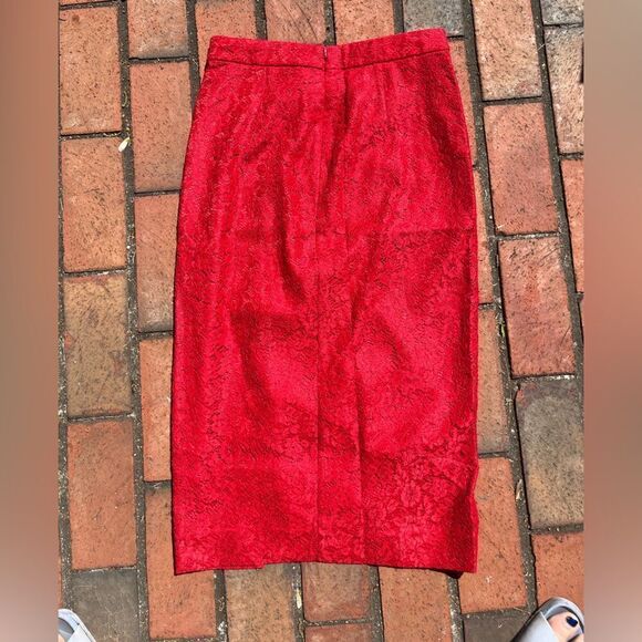 J Crew Side-slit Lace Pencil Skirt NWT - Picture 6 of 6